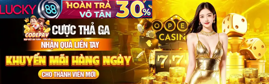 Thưởng nạp lại hàng tuần lucky6868 casino